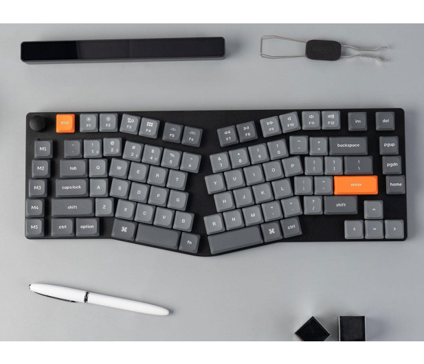 Keychron K15 Max H3 UltraSlim Low Profile Gateron Brown Ergonomic RGB - 1507472 - zdjęcie 6